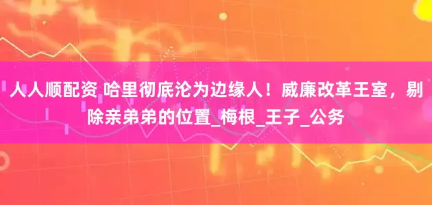 人人顺配资 哈里彻底沦为边缘人！威廉改革王室，剔除亲弟弟的位置_梅根_王子_公务